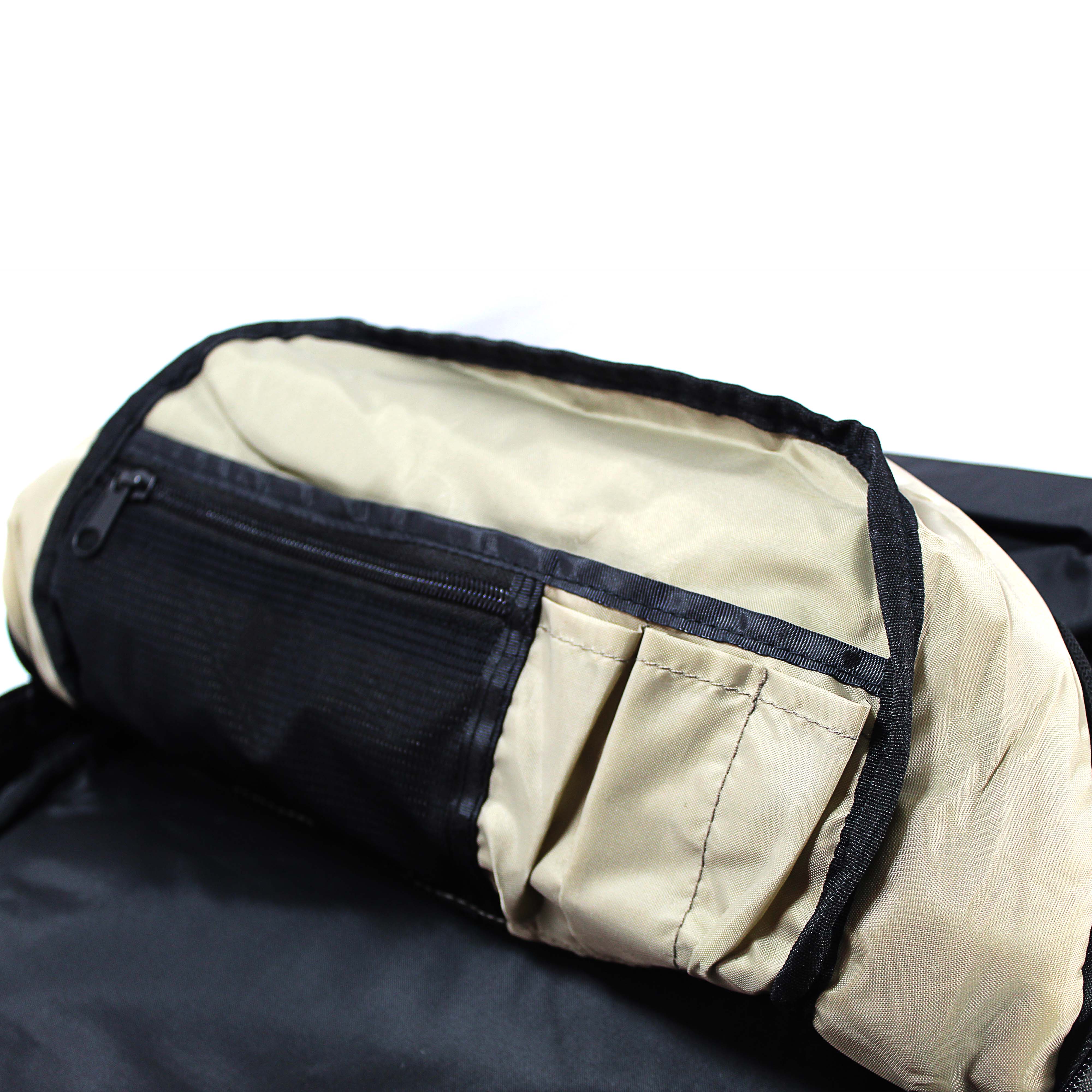 Official Big Jeff Audio Universal Grey Backpack with Embroidered Logo - Image 4
