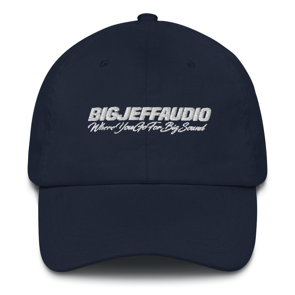 Official Big Jeff Audio "Where You Go For Big Sound" Dad Hats - Image 3