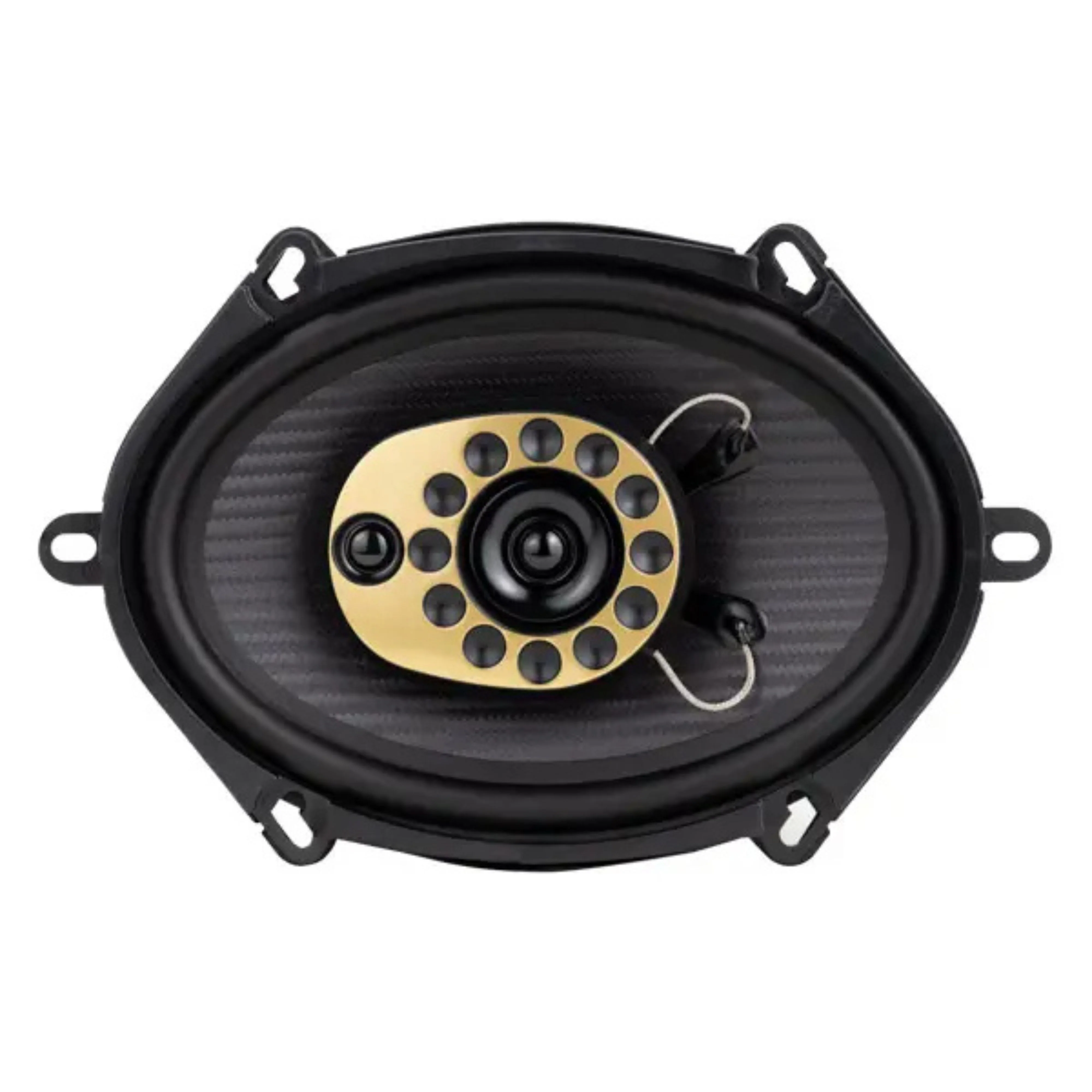 6"x8" JS68T Speaker Pair & Pair of 6.5" JS65T Speakers w/ RGB 4-Channel Amp - Image 3