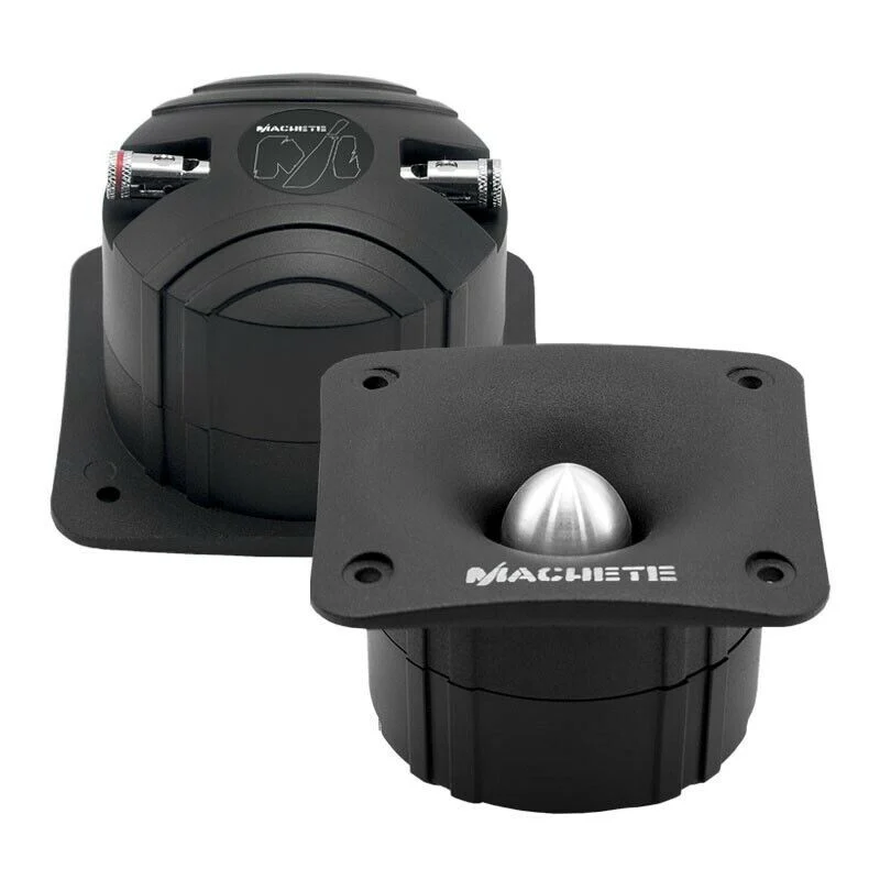 Pair of Deaf Bonce 6.75 Midrange Speakers 600W 4 Ohm w/ 1" Bullet Tweeters 160W - Image 3