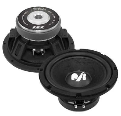 Pair of Deaf Bonce 8 Mid-Bass Speakers 200W 4 Ohm w/ 1" Bullet Tweeters 160W - Image 2