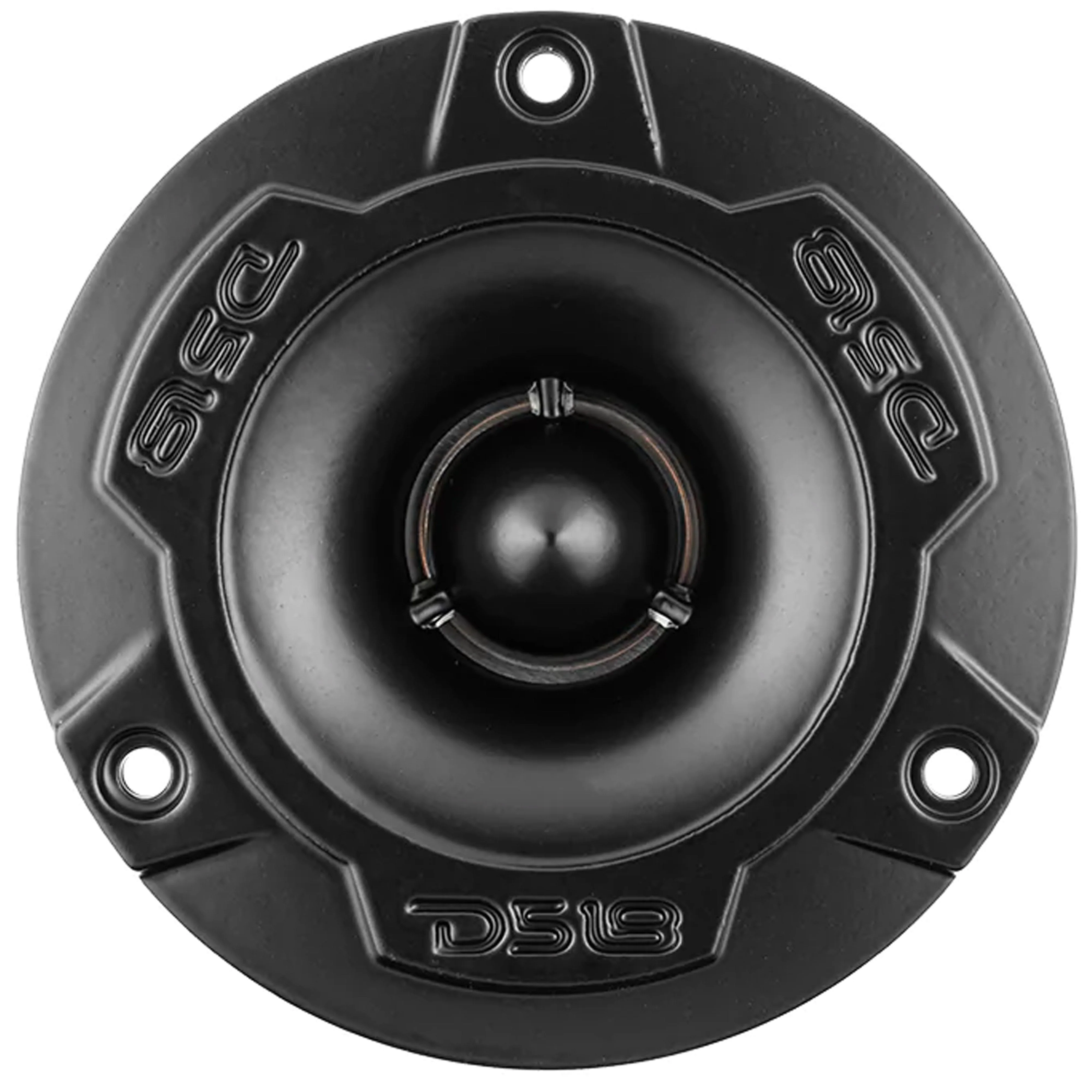 DS18 Pair of 1" Black 240W 4 Ohm Pro Aluminum Super Bullet Tweeter PRO-TWX1B