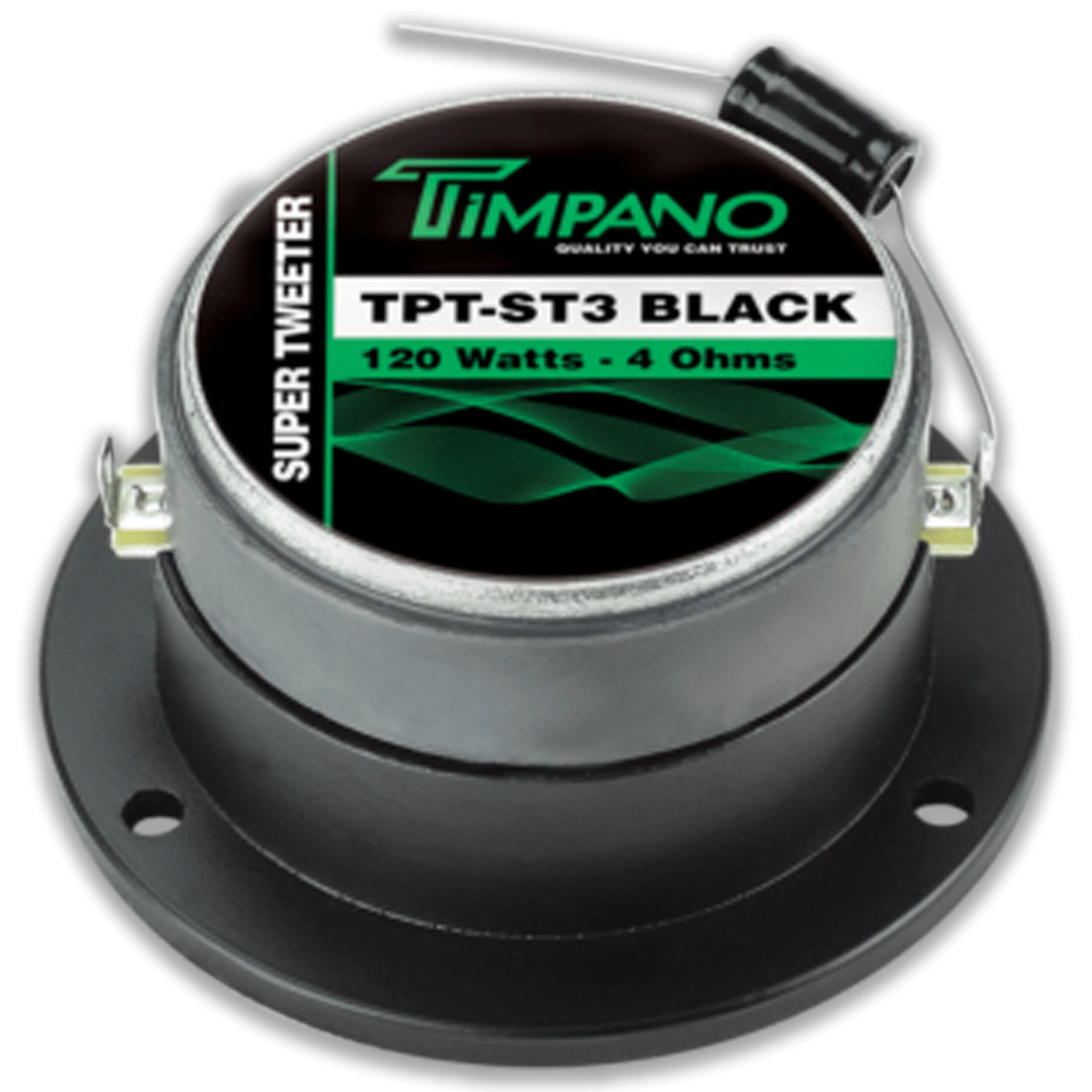 Pair of Timpano 6.5 Mid Bass Speakers w/ Black Bullet Super Tweeters 640W 4 Ohm - Image 8