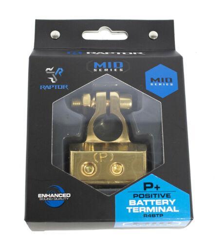 Positive Mid Series Battery Terminal Gold 1 4 8 AWG Output Raptor - Image 3