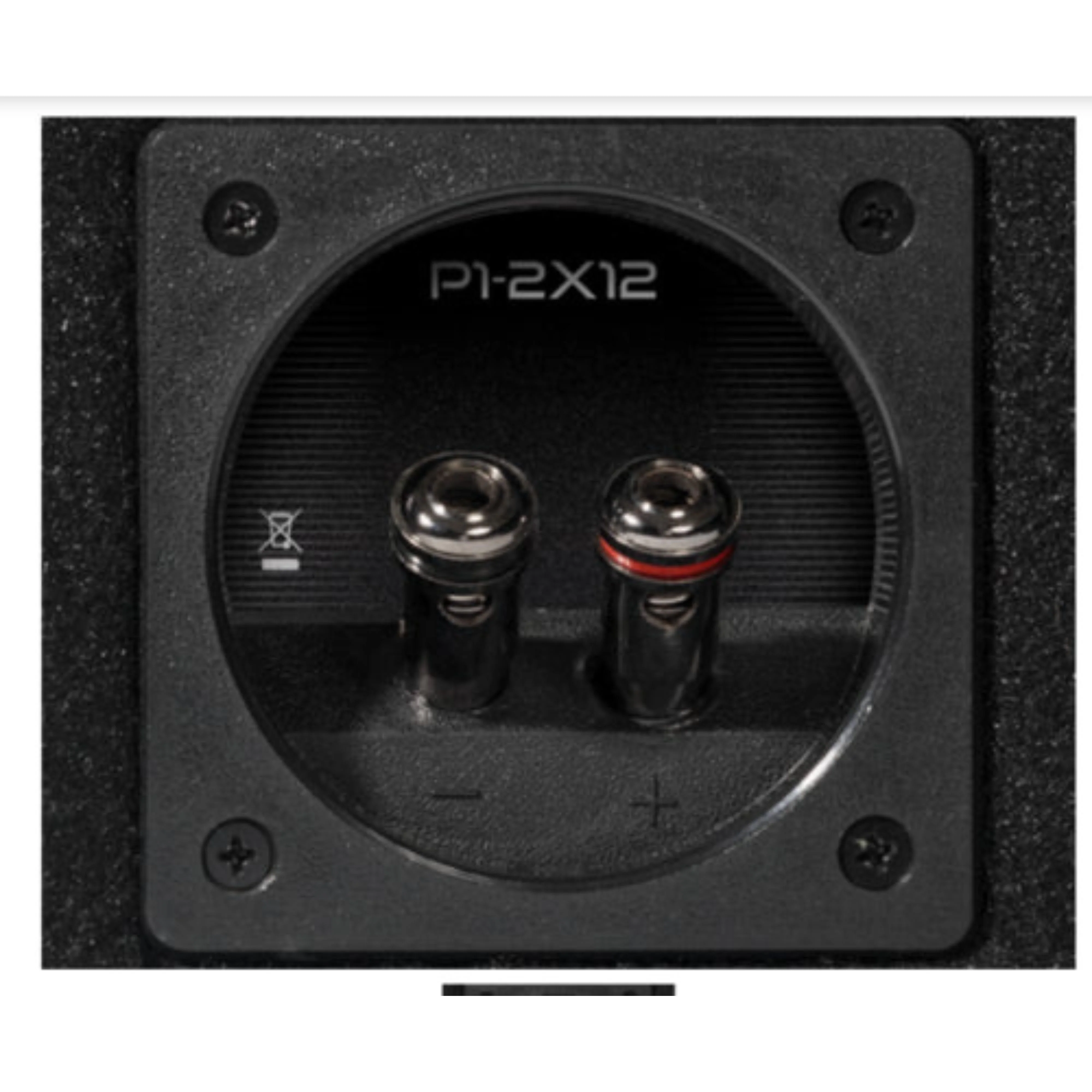 Rockford Fosgate 12 Inch 1000W 2 Ohm Punch Dual P1 Loaded Enclosure P1-2X12 - Image 5