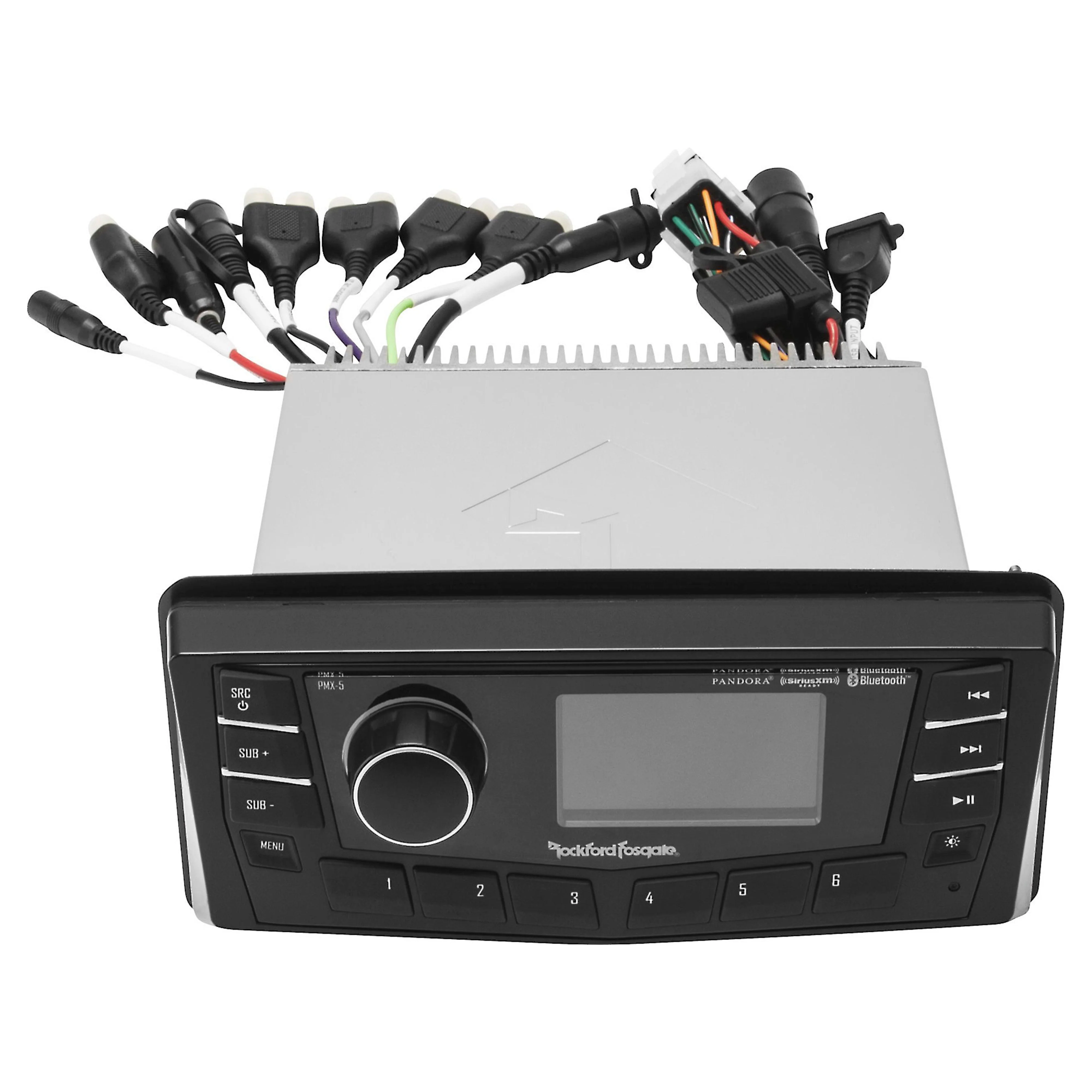 Rockford Fosgate 2.7" Bluetooth Marine Radio with AM/FM/WB/AUX/USB & CANbus - Image 2