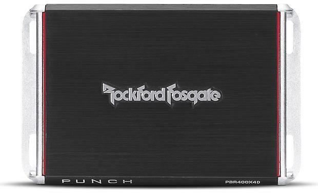 Rockford Fosgate 4 Channel 400W Full Range Class D Amp PBR400X4D + Install Kit - Image 2