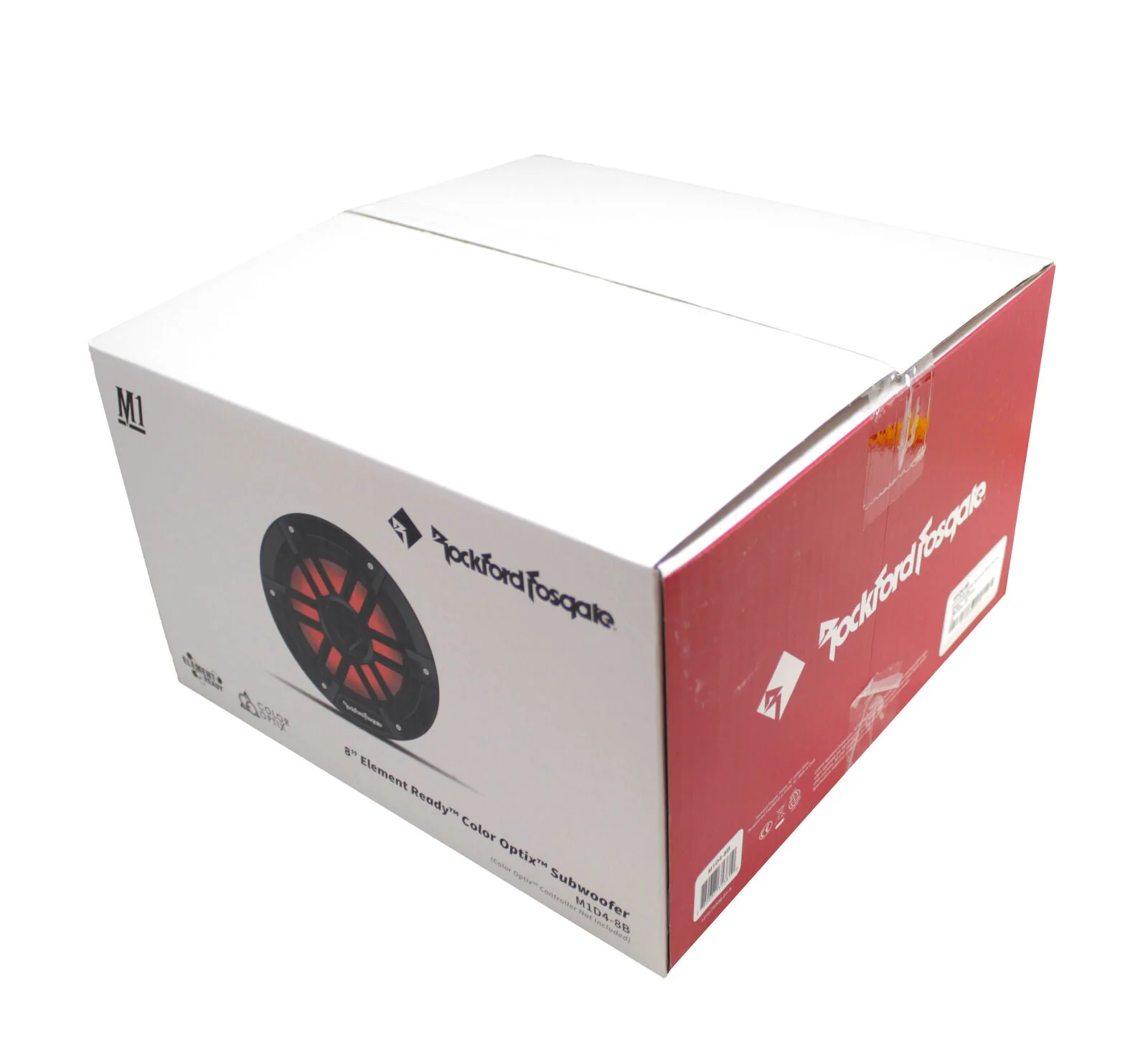 Rockford Fosgate 8" Marine Subwoofer DVC 4-Ohm 600W RGB LED M1D4-8 - Image 7