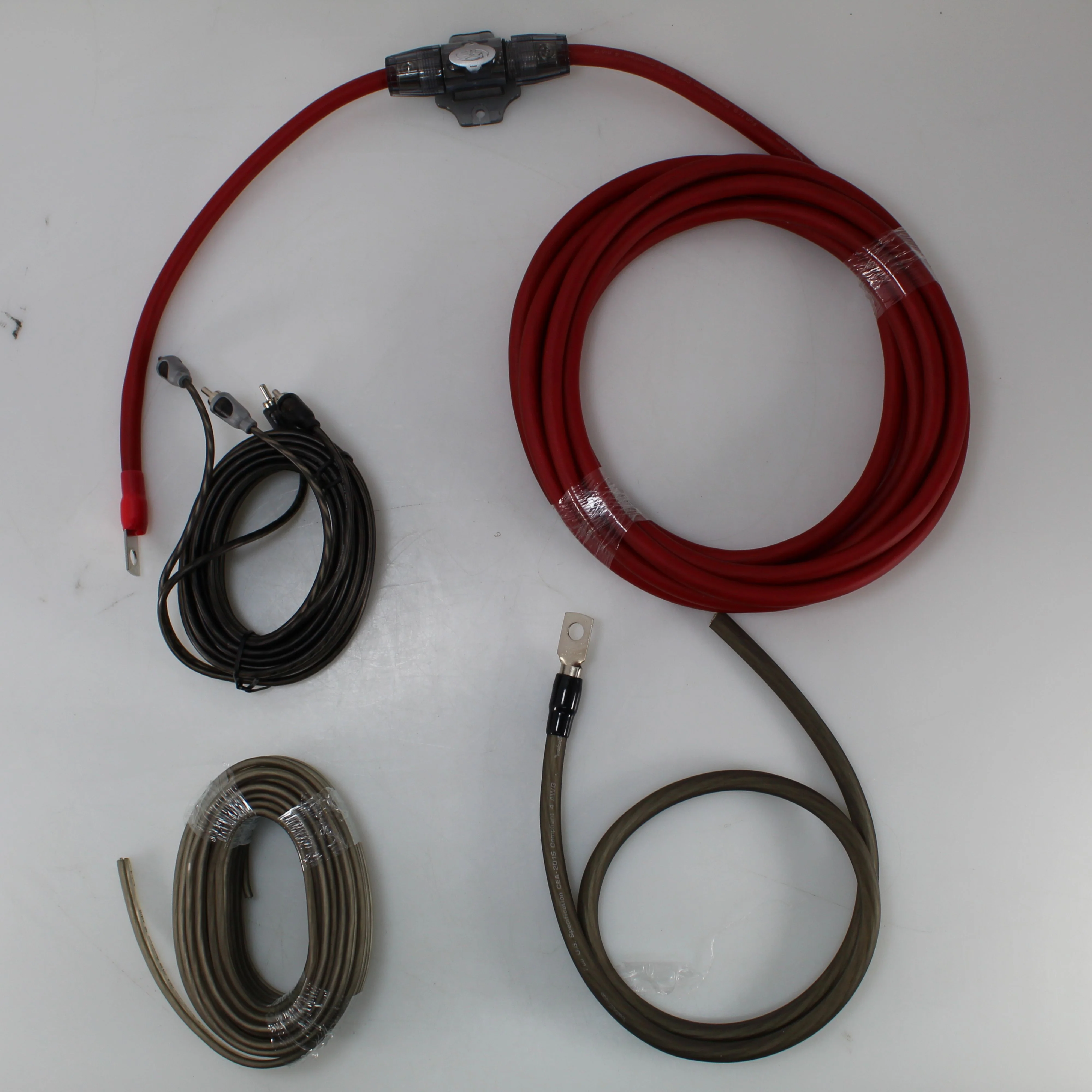 Rockford Fosgate RFK4X 4 AWG PC-OFC Complete Installation Amplifier Kit OPEN BOX