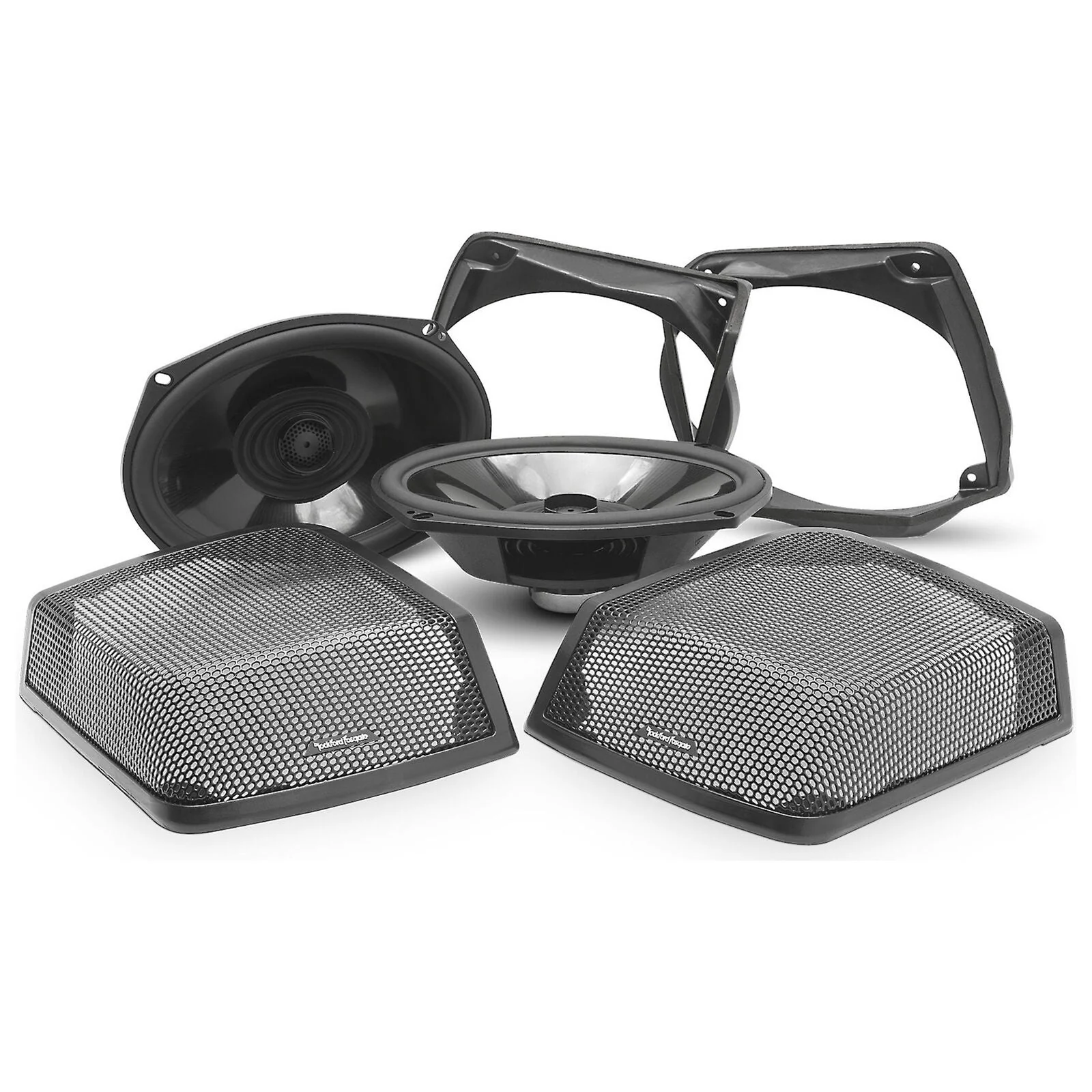 Rockford Harley Davidson Road Glide Radio, 4 Speakers, Amplifier & Amp Kit - Image 8