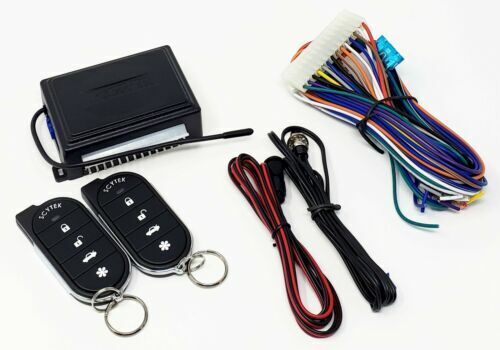 Scytek A15+ Keyless Entry Car Alarm Security System Shock Sensor + 2 Door Locks - Image 2