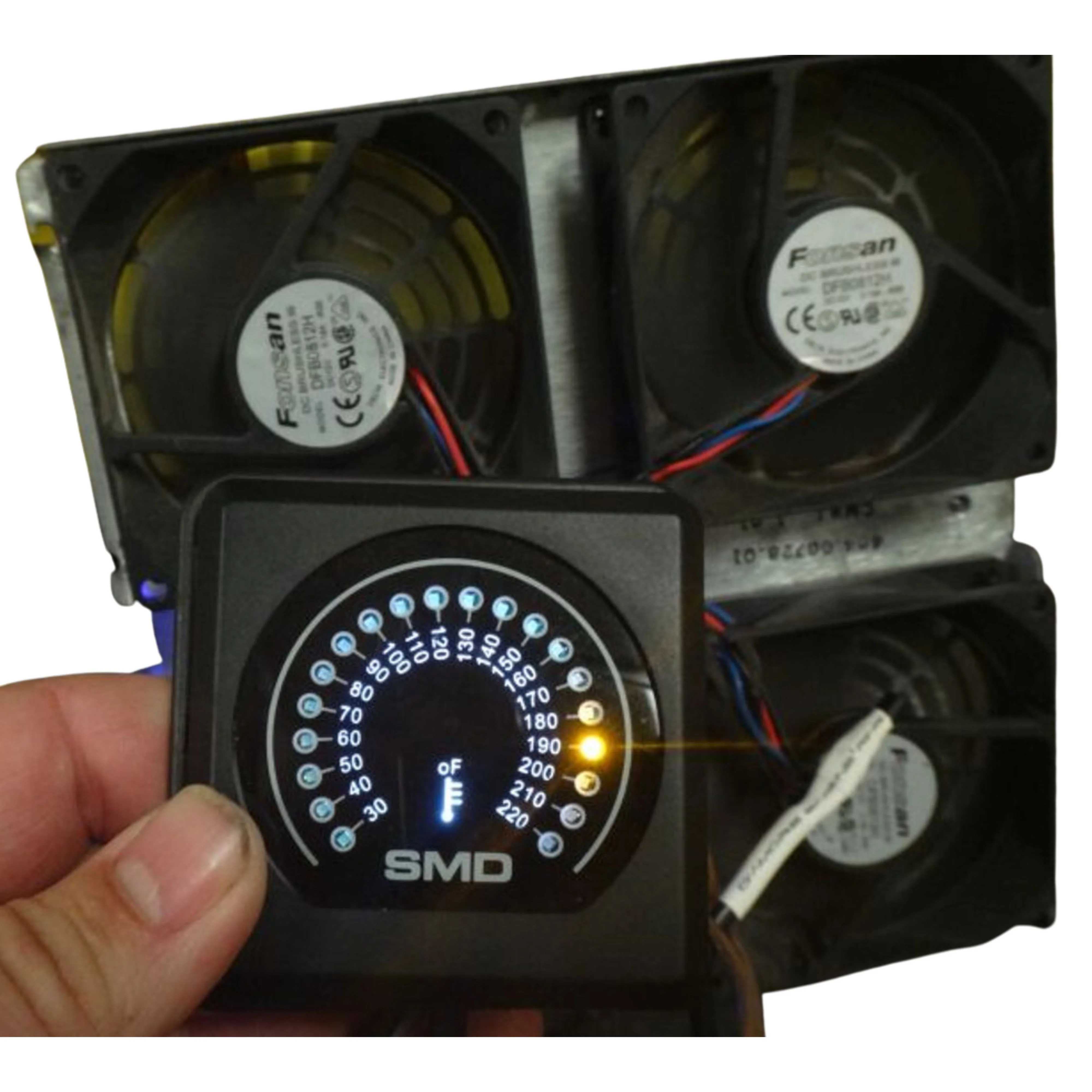 Steve Meade Designs Temp Meter w/ Programable Fan Output & Switchable Faceplates - Image 4