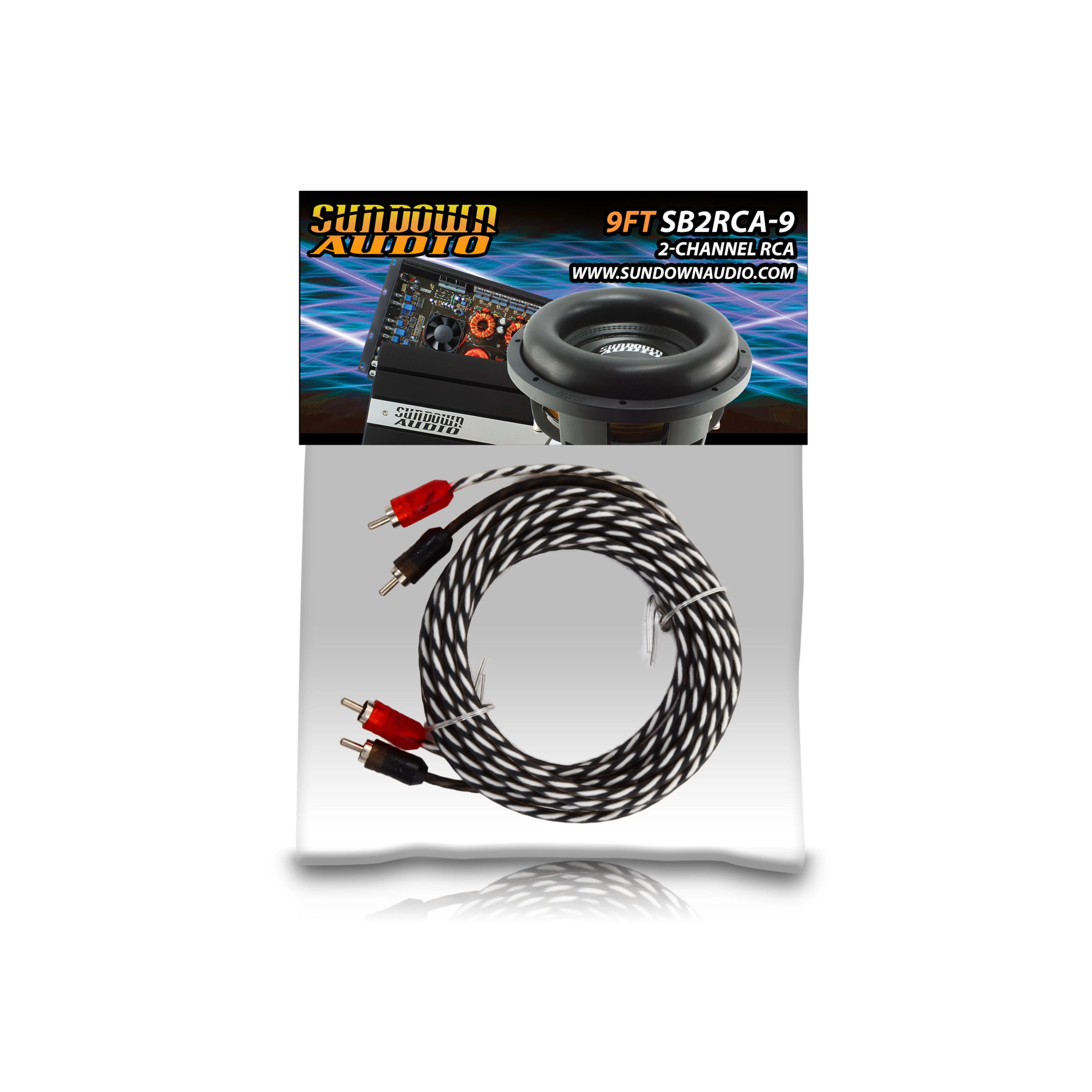 Sundown Audio 2 Channel SB Series RCA Interconnect Cables 3ft - 25ft - Image 7