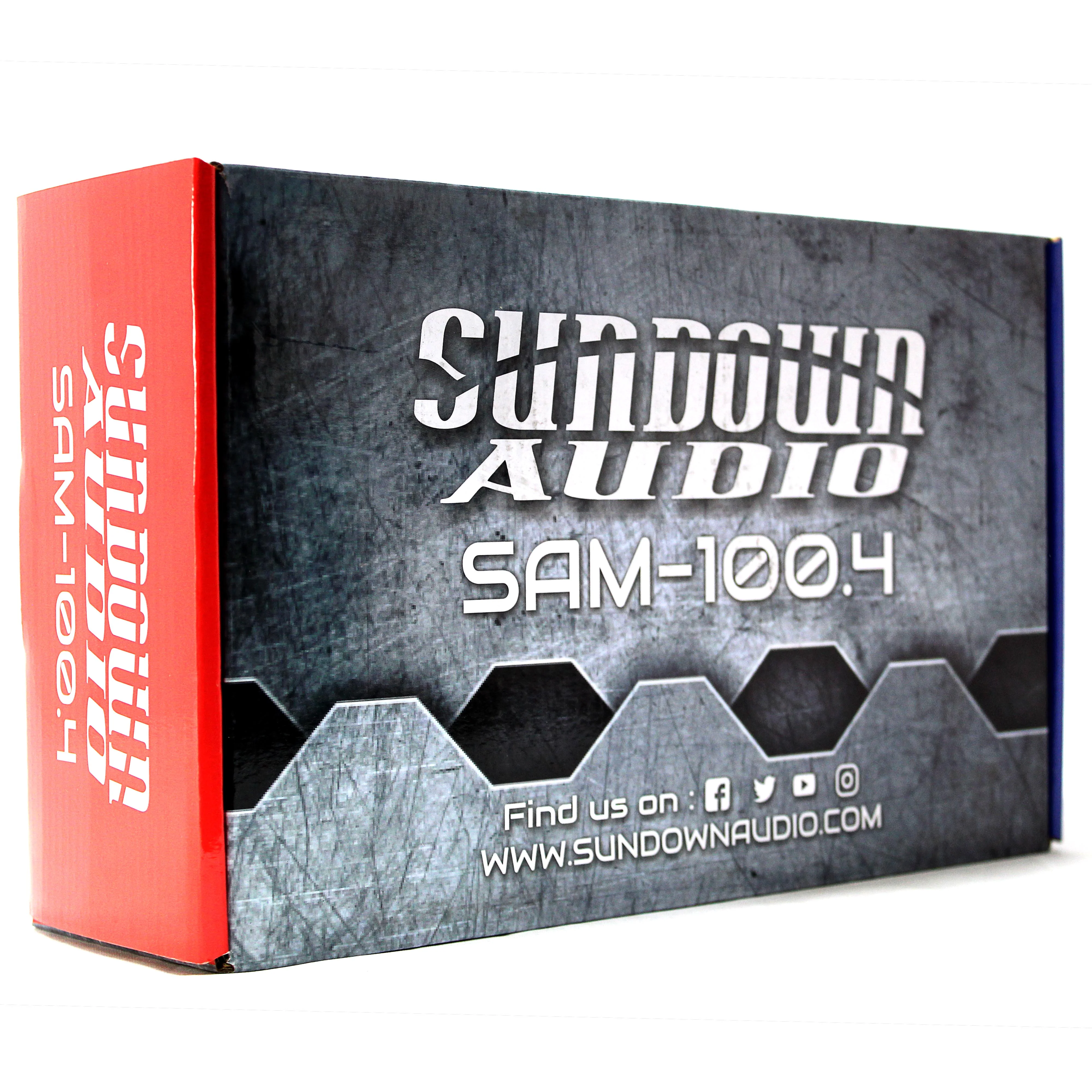 Sundown Audio 4Ch Micro Marine & Powersports Amplifier Class D 400w SAM-100.4 - Image 6