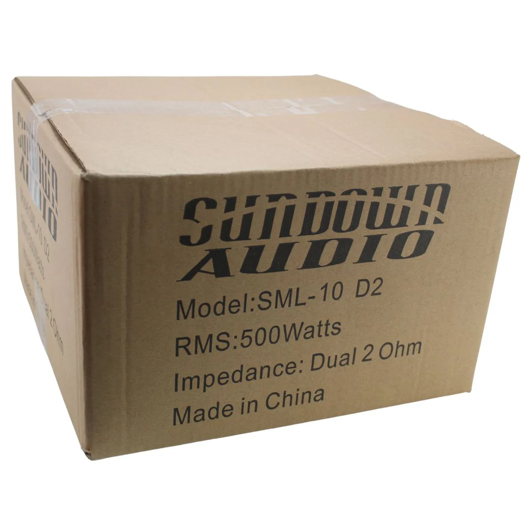 Sundown Audio SML 10" 500W RMS Dual 2 Ohm Subwoofer SML-10-D2 - Image 6