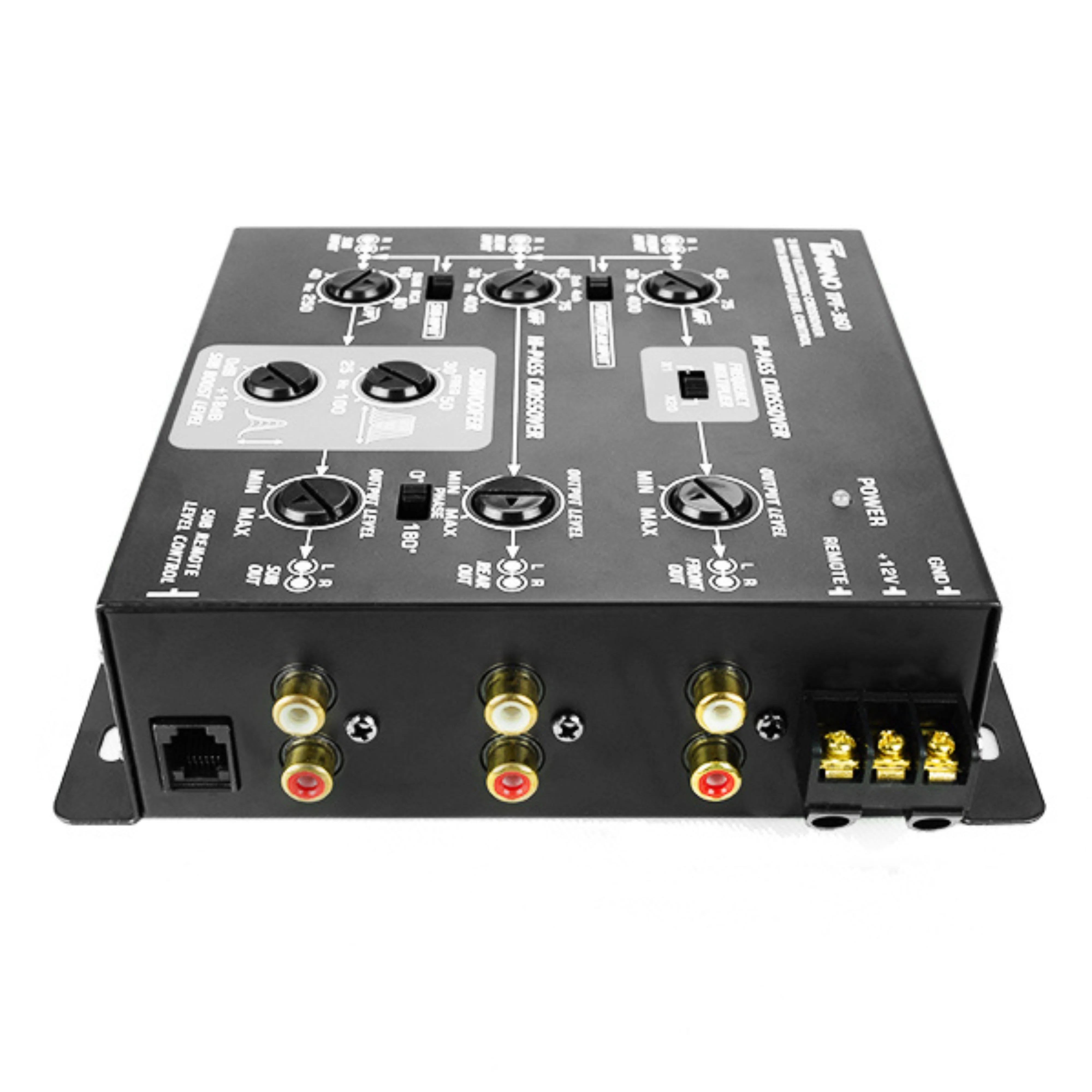 Timpano 3-Way Electronic Crossover 2/4/6 Channel Input 5-Volt RCA Output TPT-360 - Image 3
