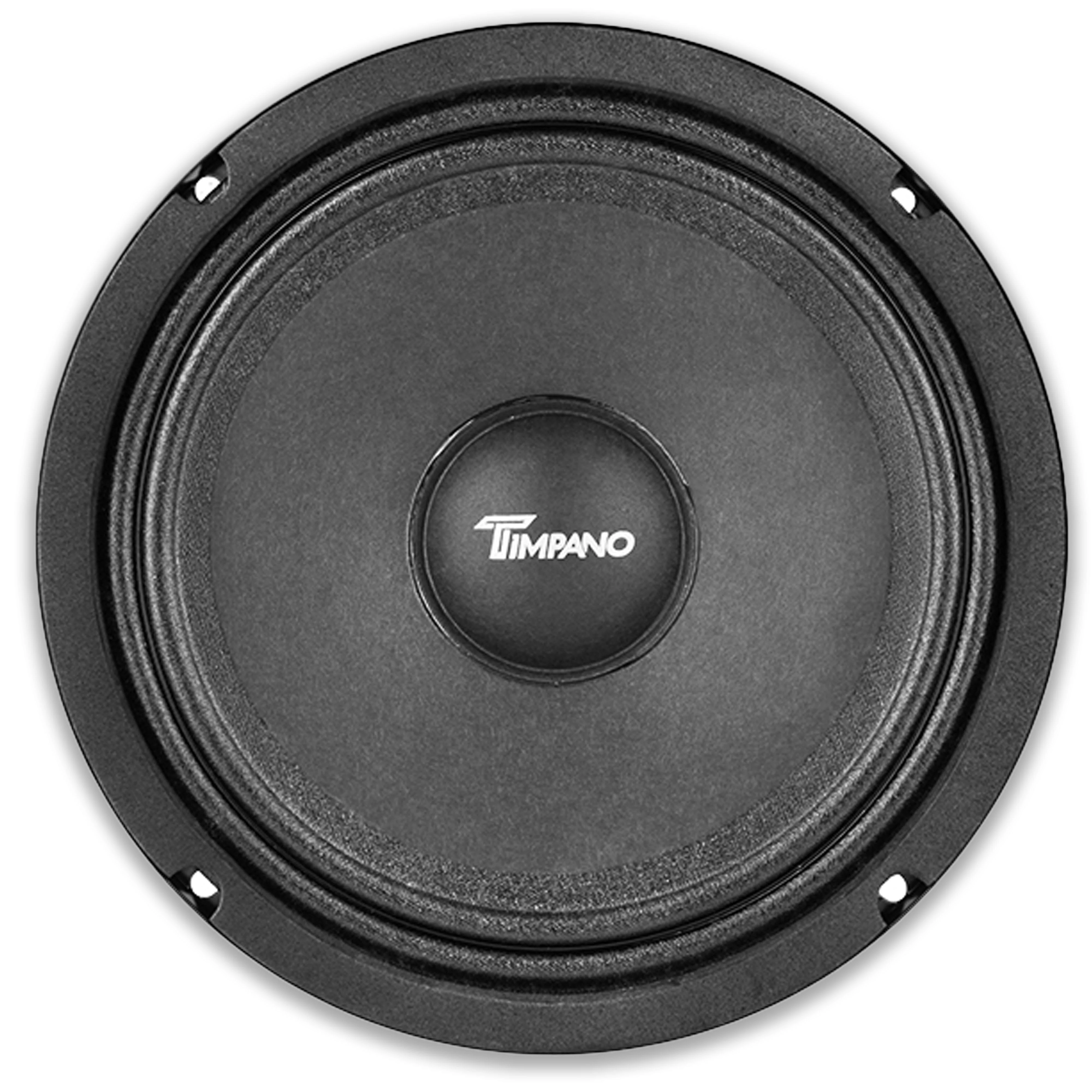 Timpano 8 Inch 400W 4 Ohm Slim Midrange Pro Car Audio Speaker TPT-MR8-4 - Image 2