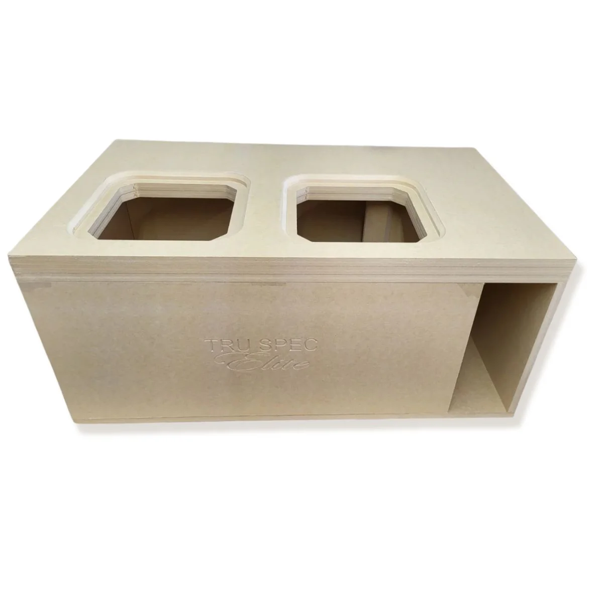 TRU SPEC Elite Dual Kicker SoloX L7X 12" Prefab MDF Ported Subwoofer Enclosure - Image 2