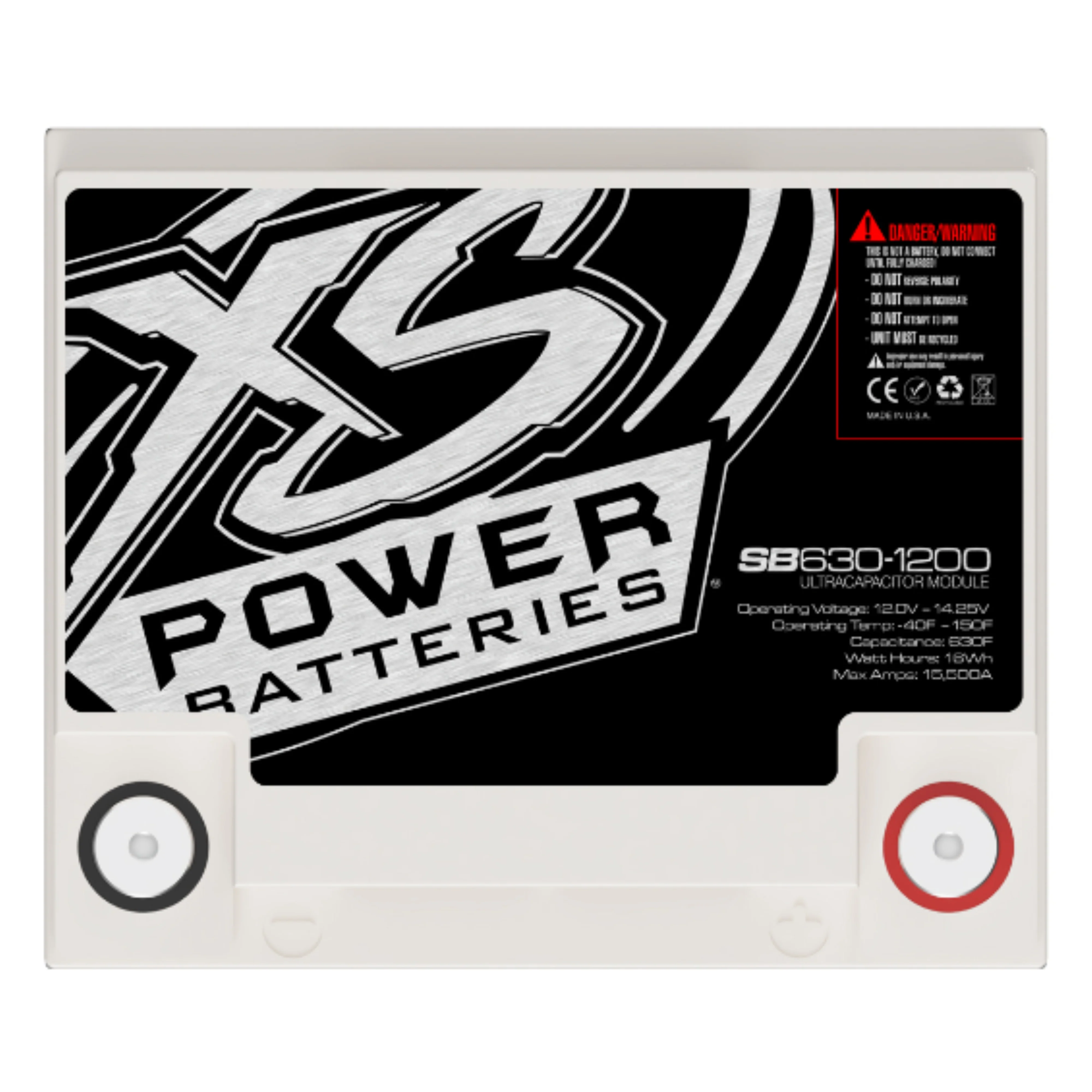 XS Power 12V Super Capacitor Bank 4000W 630 Farad 16Wh 15500 Amps SB630-1200 - Image 3