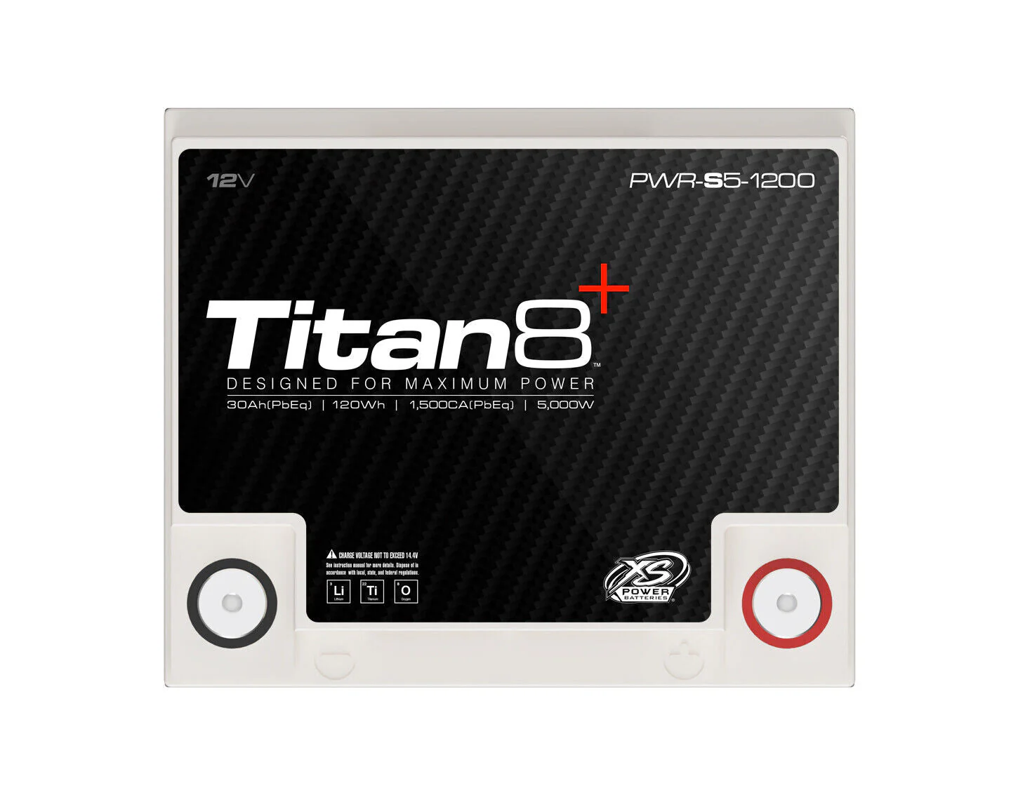 XS Power PWR-S5-1200 Titan-8 12v Lithium Titanate Super Battery (Underhood Safe) - Image 2